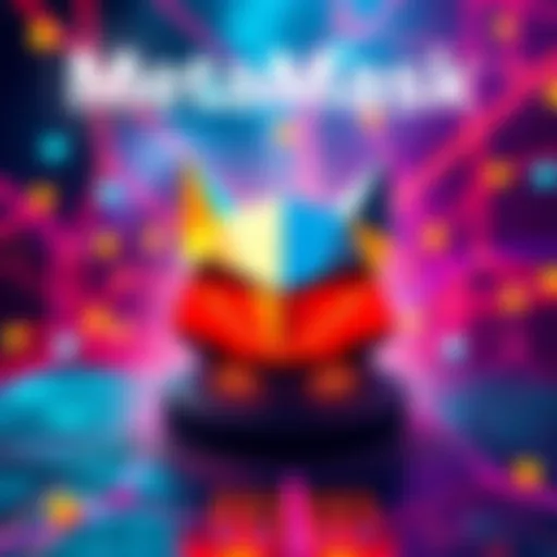 Visual representation of MetaMask launching a rewards program with $30 million in LINEA tokens, featuring a vibrant crypto theme.