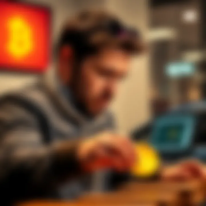Michael Saylor making a small Bitcoin purchase, symbolizing a shift in investment strategy