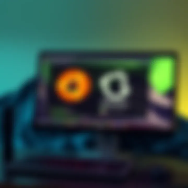 A computer screen displaying Linux Mint interface with mining software open, showcasing Ubuntu's compatibility for cryptocurrency mining.
