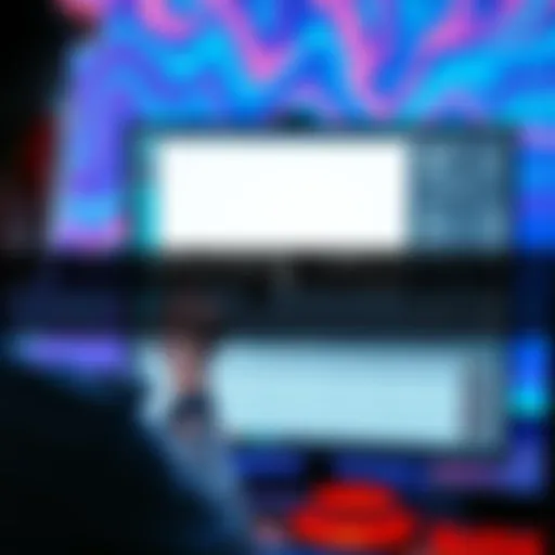 A person looking at a computer screen with a MetaMask wallet open, showing a blank NFT section and visible transaction history