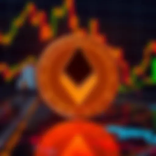 The Monero symbol displayed with digital graphs in the background, representing a non-inflationary asset.