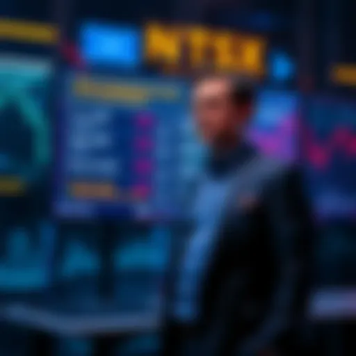 A MtGox trustee stands in front of a digital screen showing BTCe assets and references to stolen Bitcoin.