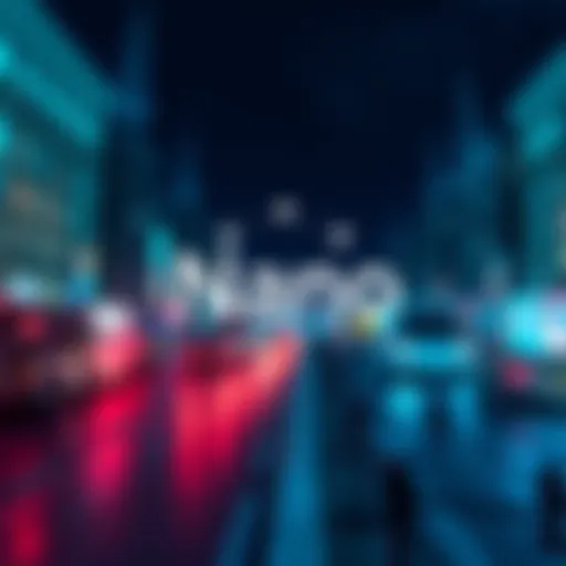 A promotional graphic for Nano's appearance on RTL7's Europe Connected, featuring details about the community fundraiser and innovative UK companies