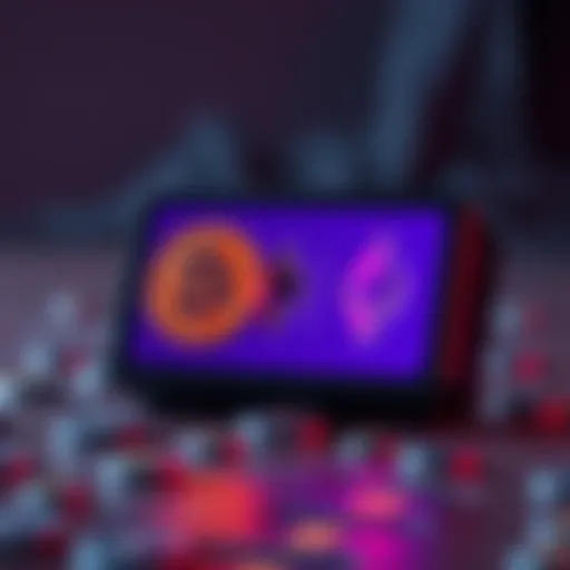 A Nano S device displaying Bitcoin and Ethereum logos, illustrating concerns over cryptocurrency storage.