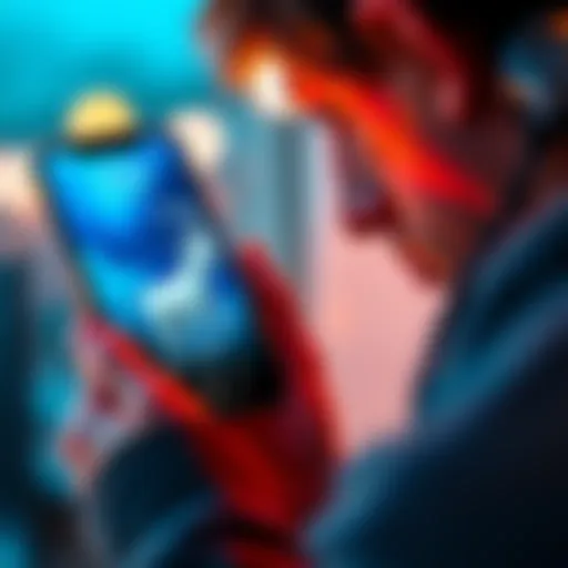 A person looks surprised at their phone screen showing a new GOAT token in their digital wallet, symbolizing potential scams and risks.