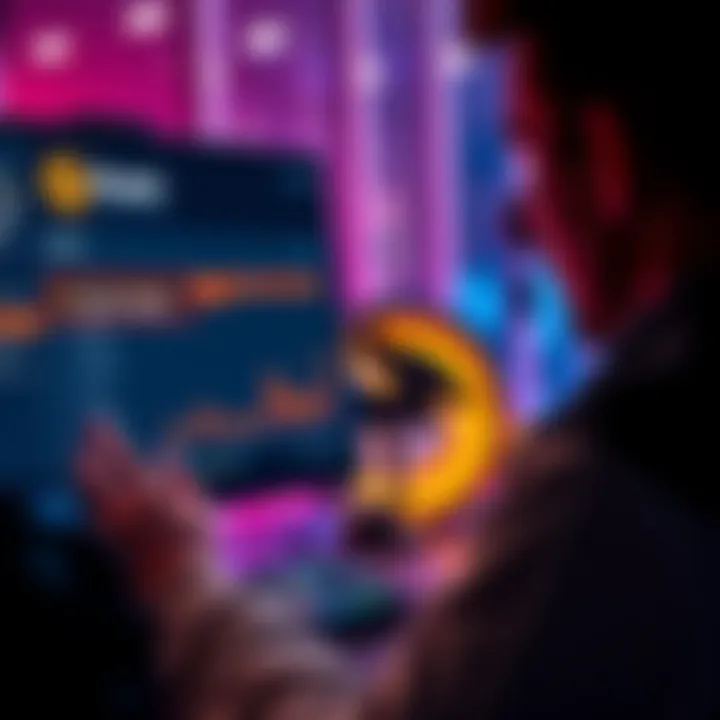 A person looking at a computer screen with a Nicehash wallet and Phoenix interface, showing transfer issues