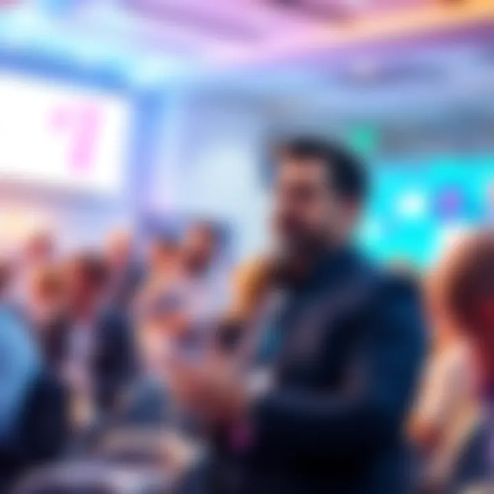 Nicolas discussing decentralization plans for Pi Network at the Consensus2025 conference
