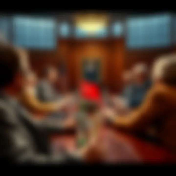 Ohio Mayors Meeting Ohio mayors discussing challenges in a local government setting