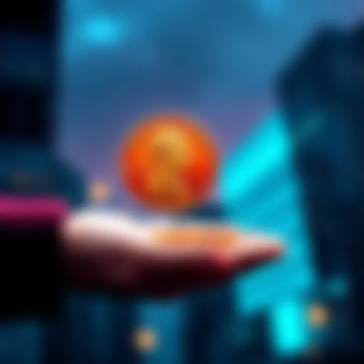 An illustration showing a digital representation of a penny being transferred to a university group, symbolizing a unique financial transaction after 2 million prompts.