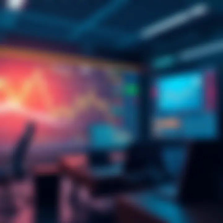 A secure trading environment for swapping SOL to ETH with charts and digital currency symbols