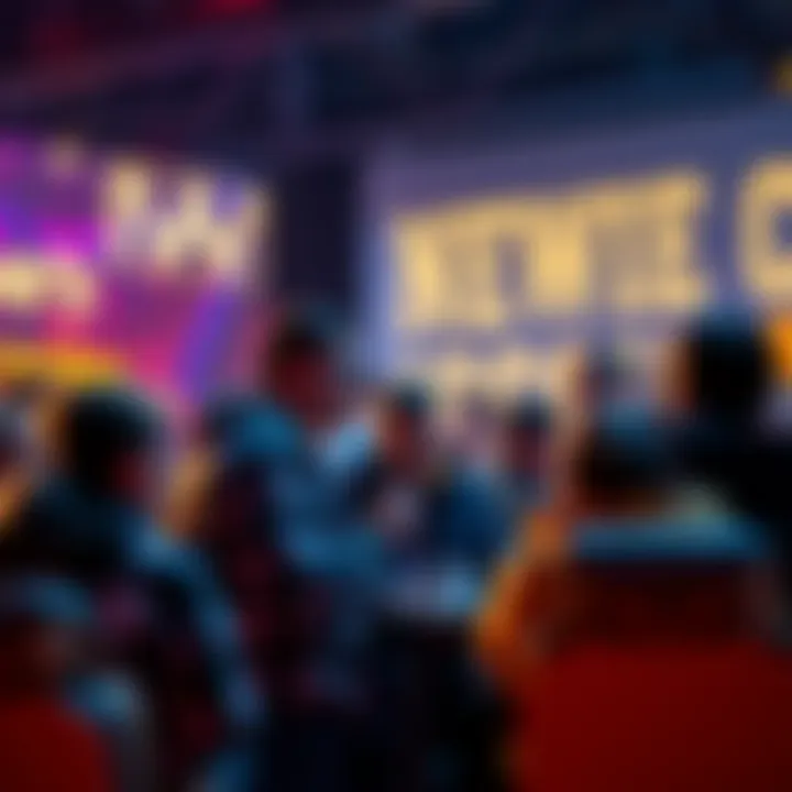 A group of people engaging in a lively conversation about their favorite cryptocurrencies on a forum