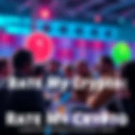 A group of people discussing and rating various cryptocurrency projects in a forum setting