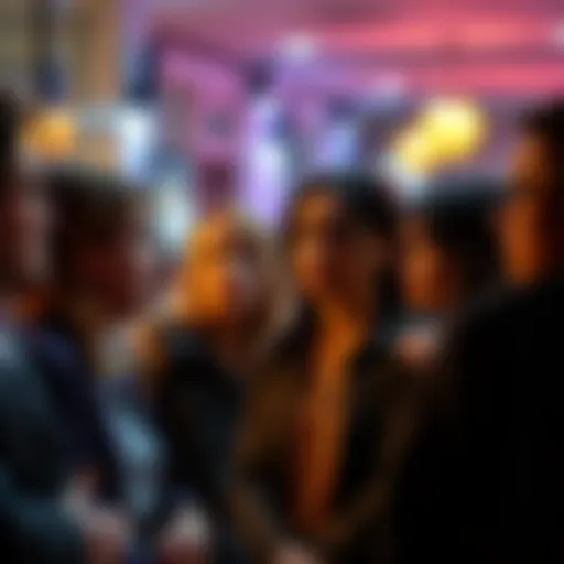A group of people engaged in conversation, displaying puzzled looks as they misinterpret each other's words