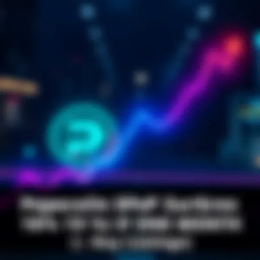 Pepecoin logo displayed alongside a graph showing a 189% increase in value over one month