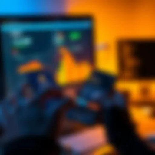 A user looking at the Trezor wallet app on their smartphone, concerned about fund discrepancies, with a computer in the background showing a different balance.