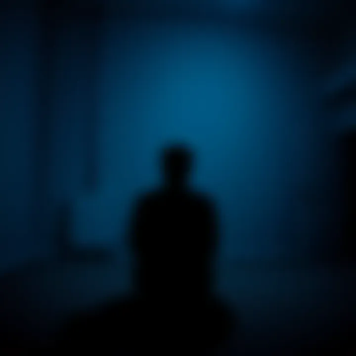 A person sits alone in a dimly lit room, looking contemplative, symbolizing feelings of doubt about achieving recognition in their career.