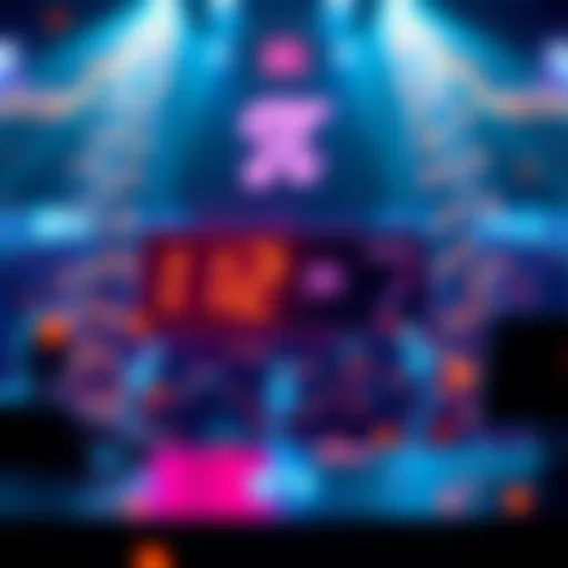 A visual representation of excitement surrounding the Pi domain auction closing, featuring a countdown timer and vibrant graphics symbolizing Pi Network.