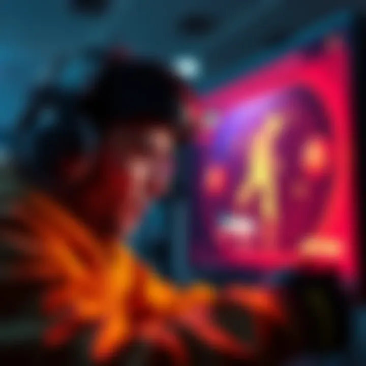 A frustrated player looking at a screen showing a glitch in the play minigame feature