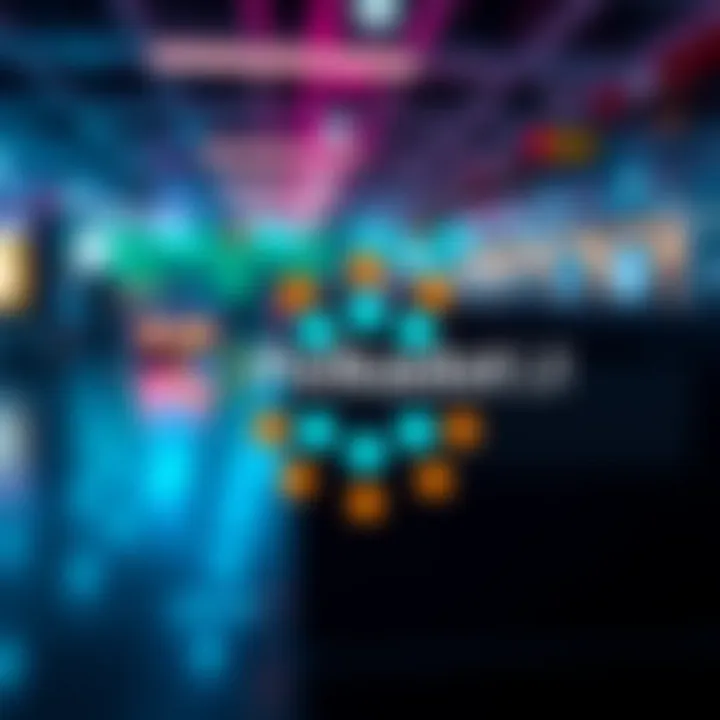 Logo of Polkadot UI showcasing a modern design for developers
