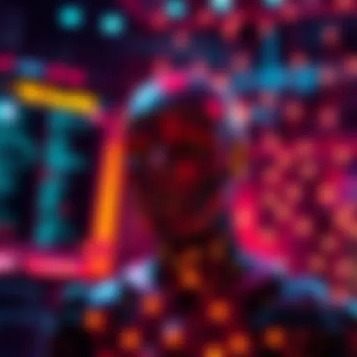 An AI analyzing various Polkadot projects, highlighting their strengths and significance in a digital landscape.