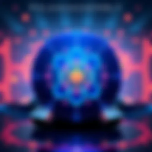 Illustration of the Polkassembly logo with governance symbols representing the Polkadot ecosystem