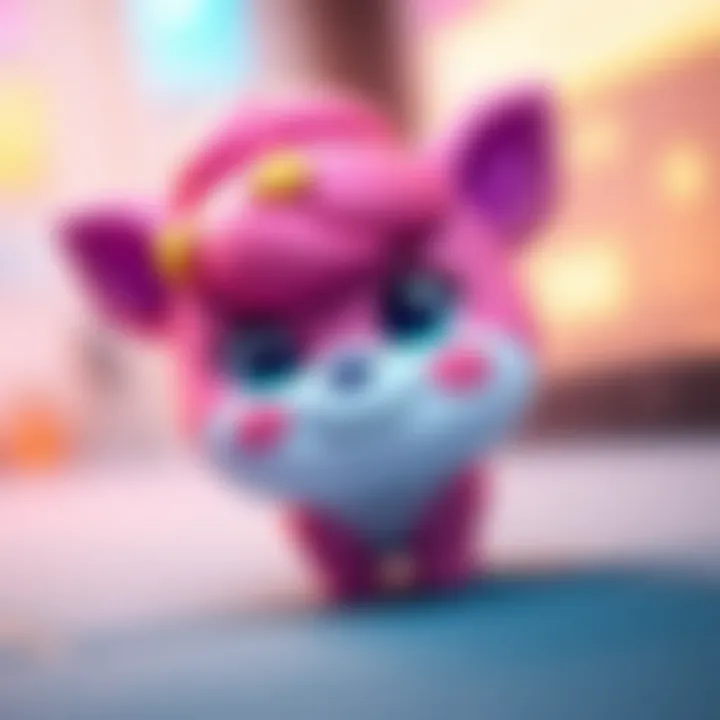Adorable character $Poot with playful eyes and a charming smile, representing a digital asset on the Solana blockchain
