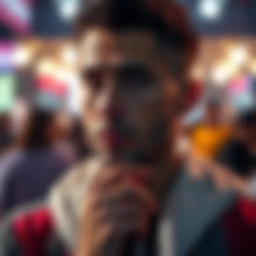 A person discussing their connection to LightBSV with a thoughtful expression