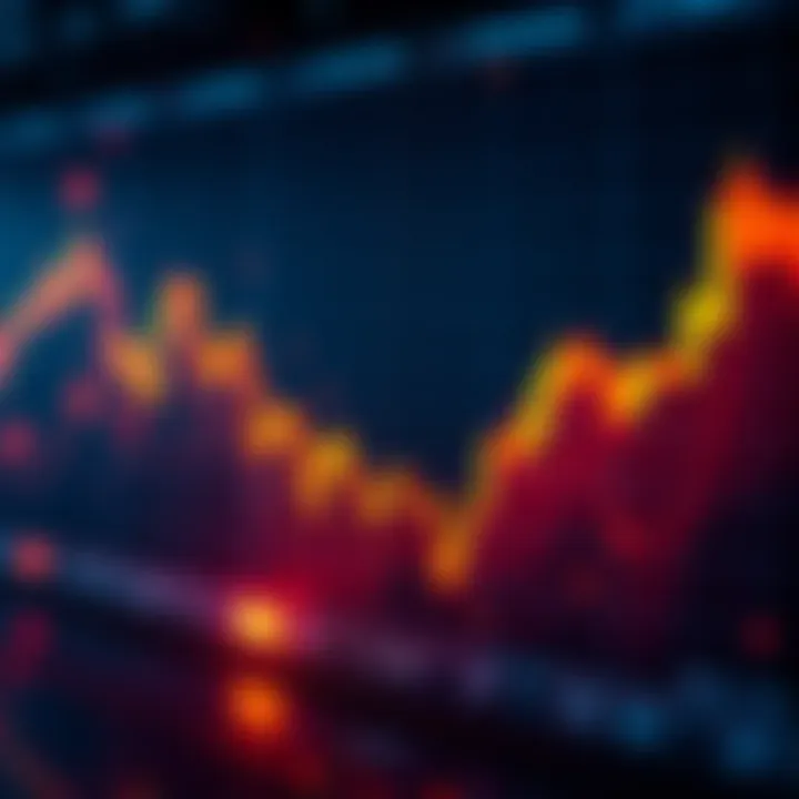 A graphic showing a downward trend in a stock market chart, hinting at a potential price drop to 2 cents USD.