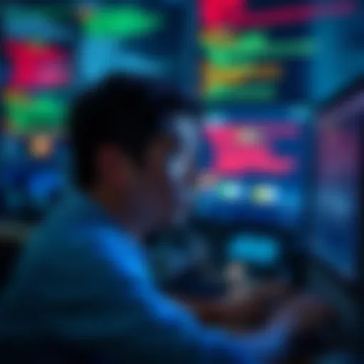 A frustrated person looking at a computer screen displaying error messages related to claims processing.