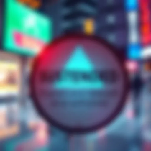 A warning sign indicating the temporary suspension of QAI deposit and withdrawal services on BitMart