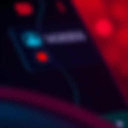 A close-up view of a digital wallet interface showing a red dot next to a wallet address, symbolizing alert or caution in cryptocurrency transactions.