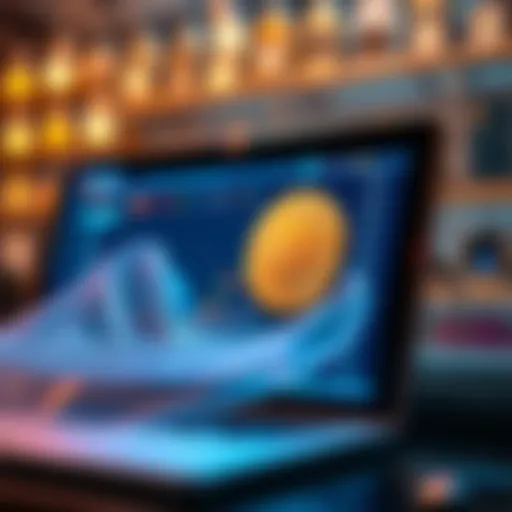A computer screen showing a digital wallet interface with a miner being removed or cleared out, illustrating the process of managing wallet contents.
