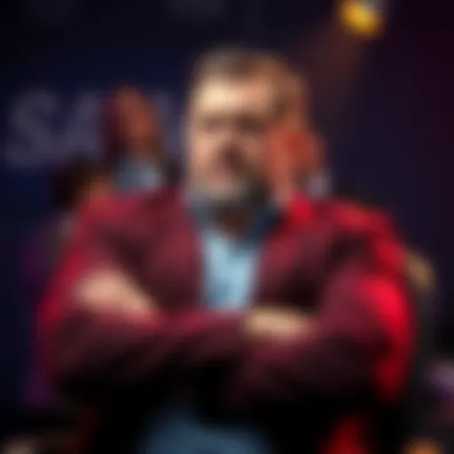 Sal the Agorist expressing frustration during an interview with CSW, showing disappointment with crossed arms.