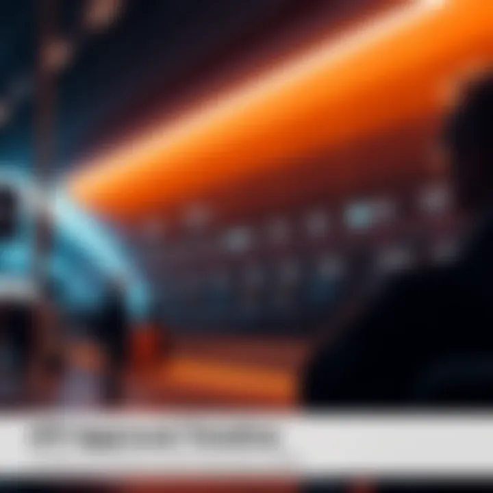 A visual representation of the SEC's new timeline for ETF approvals, showing key dates and events, with worried investors looking on.