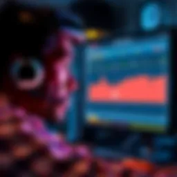 A person looking concerned at their screen showing a sell order summary with less money than expected