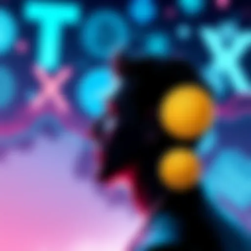 A graphic showing a person deciding between XRP and other cryptocurrencies like Solana and Dogecoin, with tax symbols in the background.