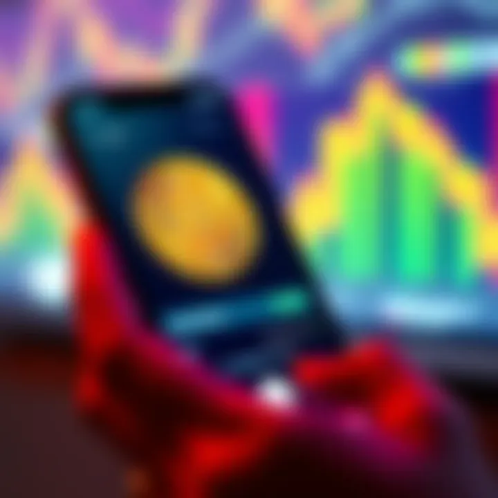A person using a smartphone to send Bitcoin to a bc1 address on a crypto wallet app, with a digital wallet interface displayed.