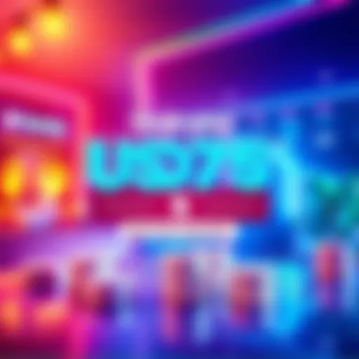 A promotional graphic showing a USD75 bonus offer with a referral code for new sign-ups.