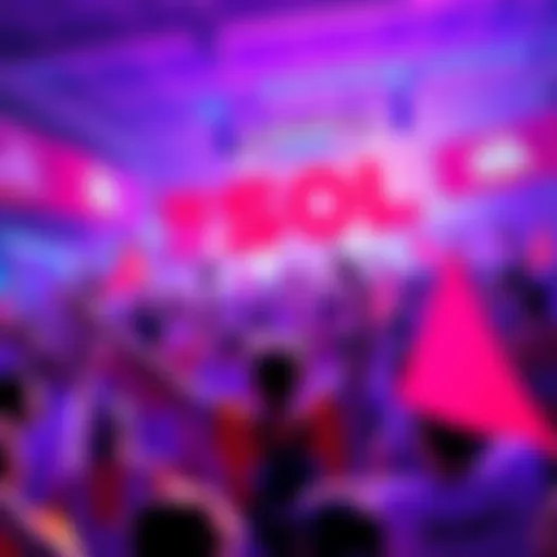 A joyful gathering of fans celebrating sol, holding banners and wearing bright colors, showing excitement for soul maxis.