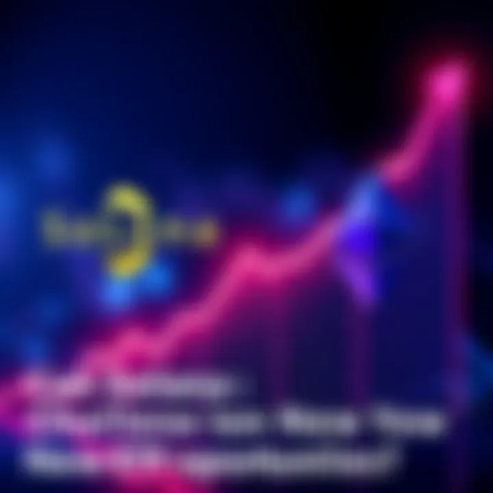 A visual representation of Solana and Ethereum logos next to an ascending graph, symbolizing competition in the crypto ETF space.