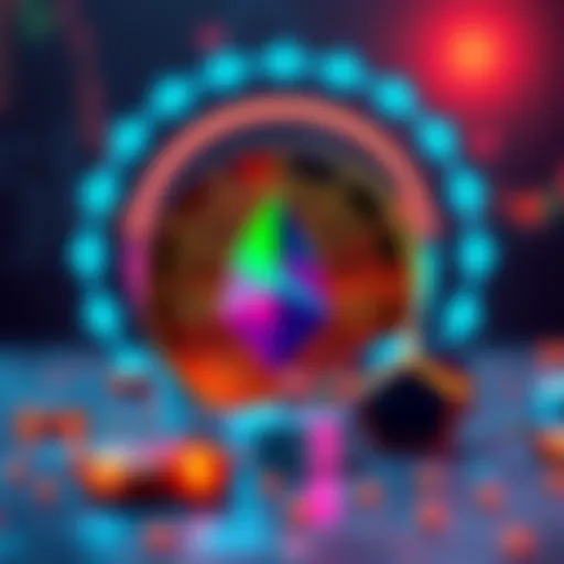 Solfart Token symbol with BankCex logo in the background, representing the upcoming crypto listing