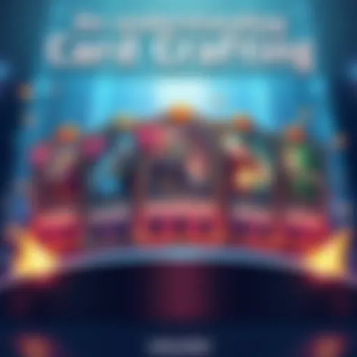 An illustration showing various tiers of cards in SoRareMLB with limited essence elements visually represented.