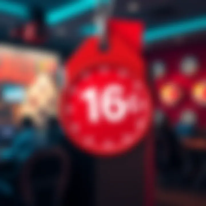 A bold graphic showing a price tag with 16 cents, highlighting limited time offer with a clock symbol