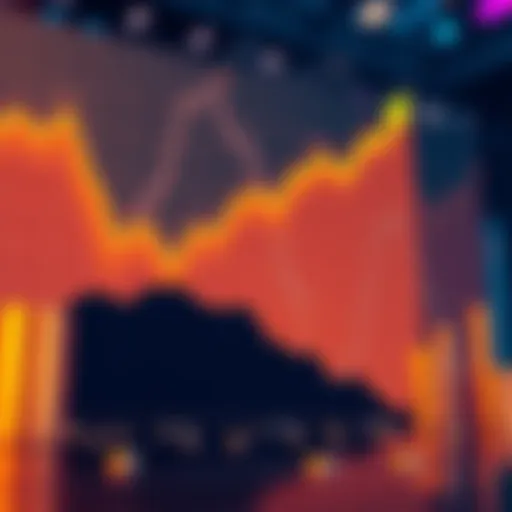 A chart showing the rise of stablecoin transactions, nearing Visa's total, symbolizing the shift in digital payments.