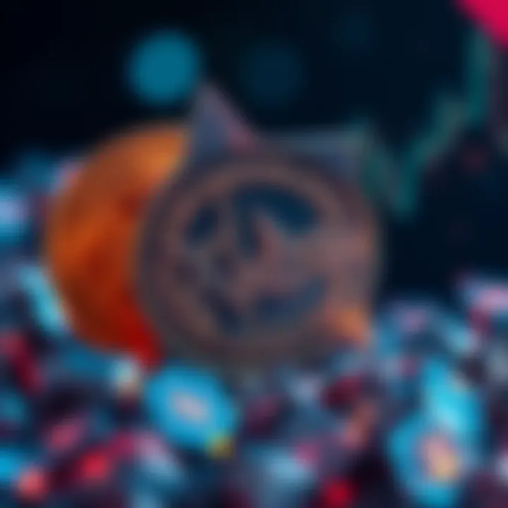 A visual representation of XLM coins stuck in a mediator account after a Stellar term swap, with a user looking for assistance.