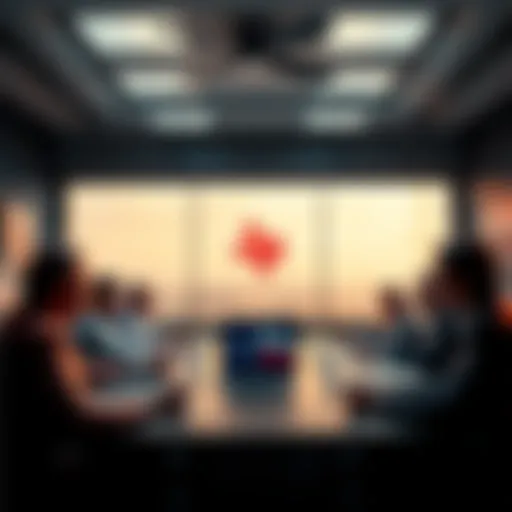 Texas officials discussing plans to buy essential resources in a meeting room