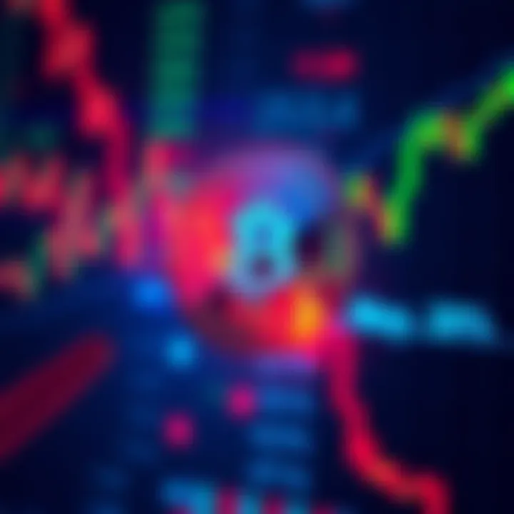 A digital graphic showing tokenized U.S. stocks with a trading chart in the background, symbolizing 24/5 trading in Europe.
