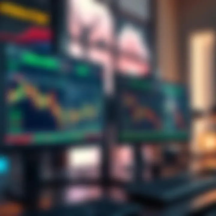 A side-by-side view of the Phantom and Jupiter trading platforms on computer screens
