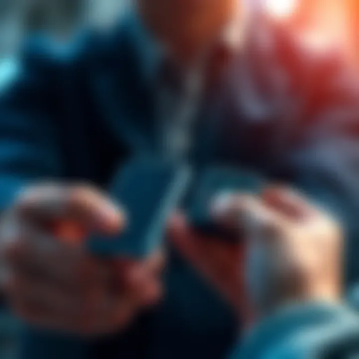 A person holding a Ledger Nano S and a Ledger Nano X, showing the transfer of cryptocurrency between the two devices.