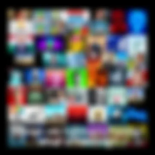 A colorful collage of popular memes that are trending online, showcasing humorous images and captions related to current events and culture.